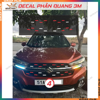 Decal phản quang 3M dán mặt calang Suzuki XL7
