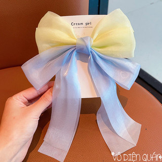 Kẹp Nơ Candy Girl Voan Kính Phong Cách Loli Kẹo Ngọt Dễ Thương Dành Cho bé