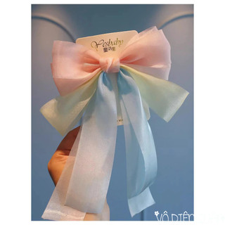 Kẹp Nơ Candy Girl Voan Kính Phong Cách Loli Kẹo Ngọt Dễ Thương Dành Cho bé