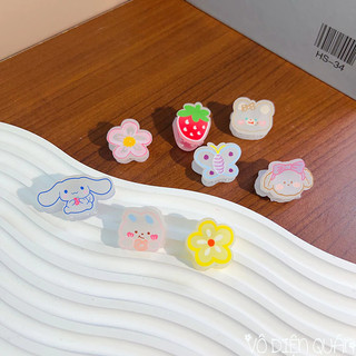 Kẹp Tóc Trái Cây Hoạt Hình Dễ Thương Dành Cho Bé - Kẹp Càng Cua Mini Cute Nhiều Màu Sắc