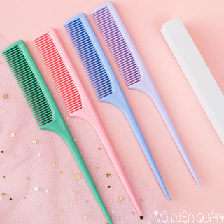 Lược Đánh Rối - Lược Rẽ Ngôi Chia Tóc Tạo Kiểu Tóc Lược Đuôi Nhọn Chải Tóc