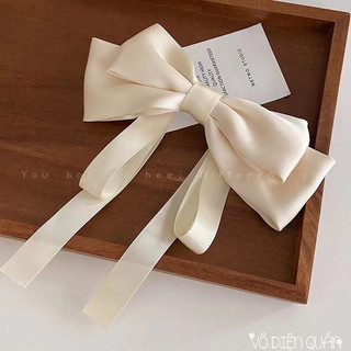 Kẹp Nơ Cỡ Đại Ưu Nhã Khí Chất Thanh Lịch Sang Trọng Dành Cho Nữ Hàn Quốc Đi Tiệc Đi Chơi