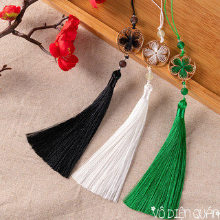 Tua Rua Kết Chỉ Hoa Đào Tiên Hiệp Cổ Trang Kết Hợp Set Hán Phục Treo Sáo Decor Phụ Kiện Thời Trang