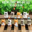 MÈO BẤT LỰC - BỘ MÔ HÌNH 9 MÈO CUTE DECOR BÀN HỌC BÀN LÀM VIÊC - ĐỒ CHƠI Ô TÔ TIỂU CẢNH