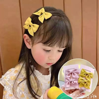 Vỉ 2c Cặp Tóc Nơ Nhí Xinh Xắn Dễ Thương Cho Mẹ Và Bé