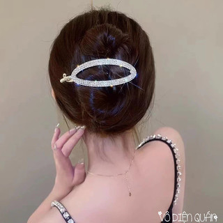 Kẹp Tóc Búi Kẹp Tóc Càng Cua Đuôi Cá Hồ Điệp Phong Cách Cổ Trang Hàn Quốc Cho Nữ Trang Điểm Cô Dâu