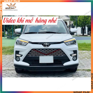 Decal dán mặt calang Toyota Raize phản quang 3M
