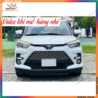 Decal dán mặt calang Toyota Raize phản quang 3M