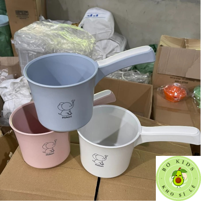 Gáo múc nước nhật sâu Hokori nhựa Việt Nhât (MS:6136) - Tiêu chuẩn Nhật Ca múc nước mẫu mới AMIZIN