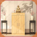Tủ đứng đa năng làm bàn thờ, tủ trang trí phòng khách hiện đại đơn giản gỗ MDF chống ẩm không mối mọt TD-2 — ảnh 1