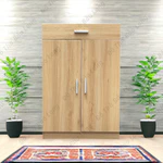Tủ đứng đa năng làm bàn thờ, tủ trang trí phòng khách hiện đại đơn giản gỗ MDF chống ẩm không mối mọt TD-2 — ảnh 4