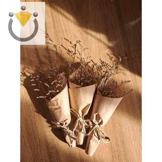 3 Bó hoa khô trang trí, bó hoa khô mini 18cm, trang trí thiệp handmake.