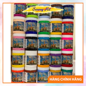 Màu Acrylic 3D 500ml – Vẽ Tranh Tường Ngoài Trời, Trong Nhà, Trên Toan, Trên Vải, Mỹ Thuật