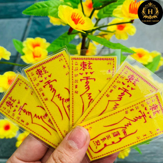 Combo 2 phù vàng May mắn thuận buồm xuôi gió dễ dàng hanh thông