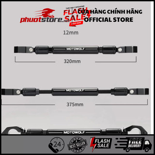 Thanh ngang chịu lực giằng ghi đông ngang Motowolf PG1 mt15