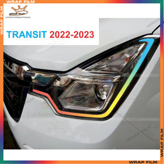 Tem dán đèn Ford Transit 2022-2023 (1 cặp) - Tem dán đèn cao cấp bám dính tốt không phai màu