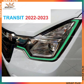 Tem dán đèn Ford Transit 2022-2023 (1 cặp) - Tem dán đèn cao cấp bám dính tốt không phai màu