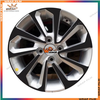 Decal dán mâm Accent ( bộ 5 bánh) bám dính cao - Decal cao cấp chống thấm nước chống phai màu