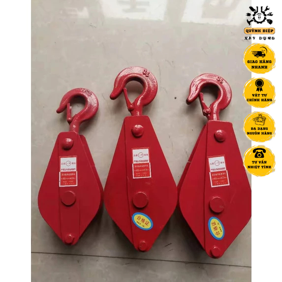 RÒNG RỌC (Puly) SẮT, Chịu lực kéo loại 500KG và 1 Tấn | Shopee Việt Nam