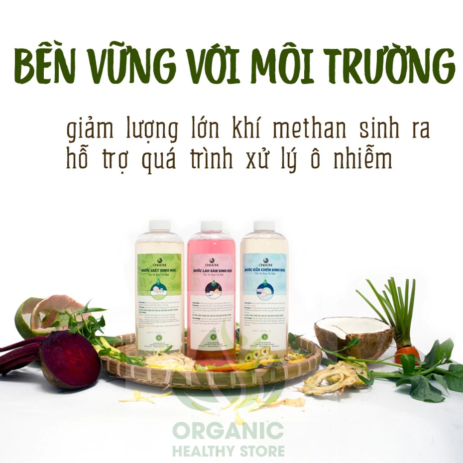 Nước Giặt Sinh Học One4One (từ rau củ quả) Bio Laundry Liquid