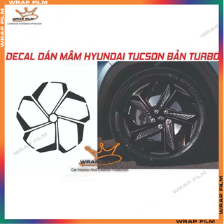 Decal dán mâm Tucson bản Turbo (2022-2023)