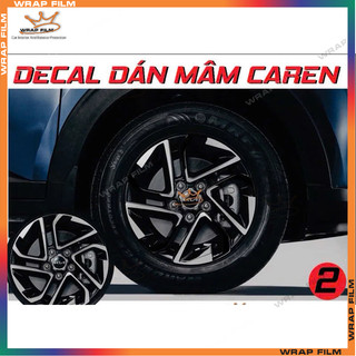 Decal dán mâm Kia Carens 2022-2023 (Giá bao gồm 5 bánh)