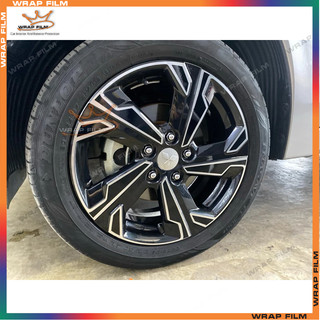Decal dán mâm Xpander 2022 - 2025 premium (5bánh), Decal trang trí ô tô cao cấp không thấm nước không để lại keo