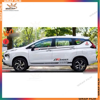 Decal tem Xpander cao cấp (tặng gạt vuốt)