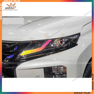 Decal dán đèn demi Mitshubishi Triton 2019-2023