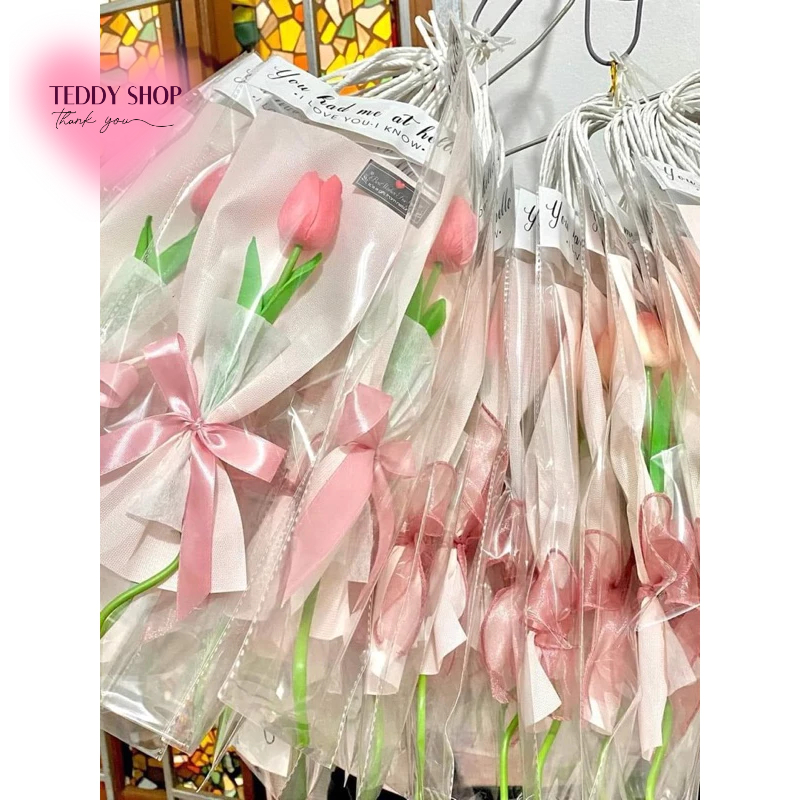 [ CÓ HOẢ TỐC ] HOA TULIP 1 BÔNG XINH XẮN