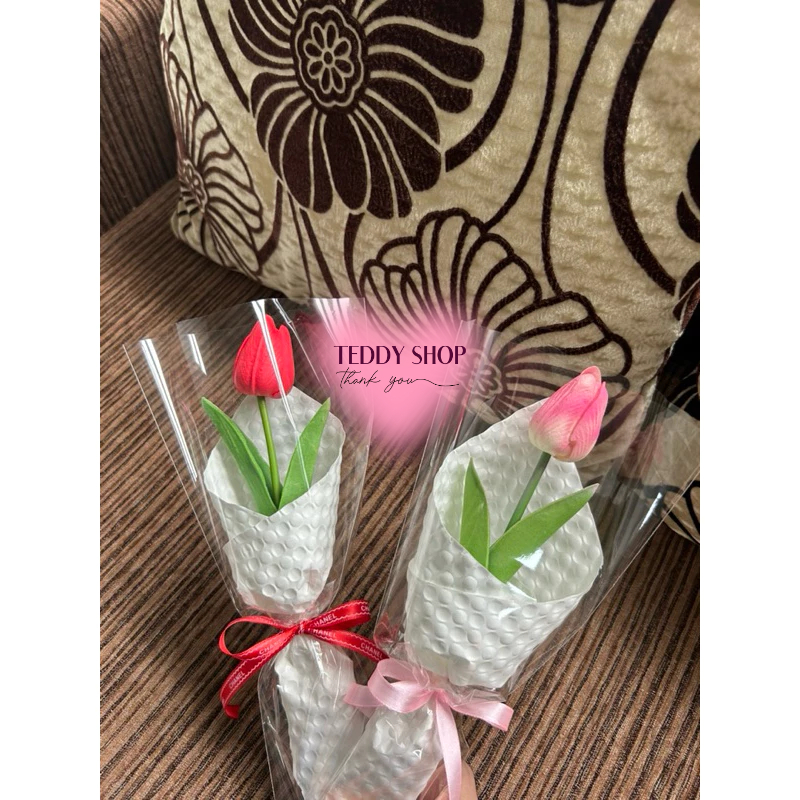 [ CÓ HOẢ TỐC ] HOA TULIP 1 BÔNG XINH XẮN