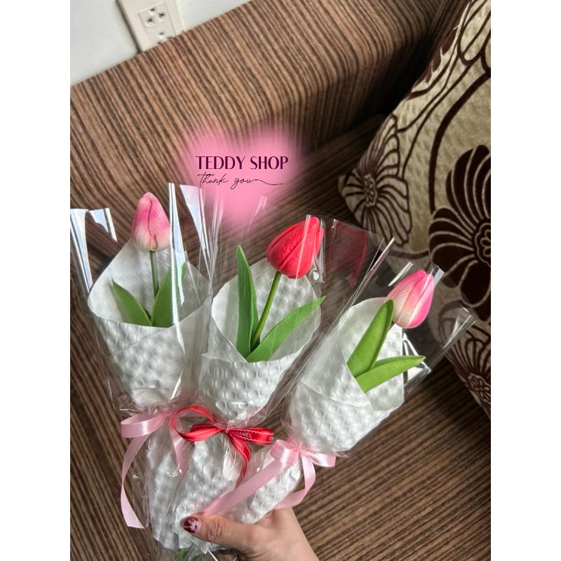 [ CÓ HOẢ TỐC ] HOA TULIP 1 BÔNG XINH XẮN