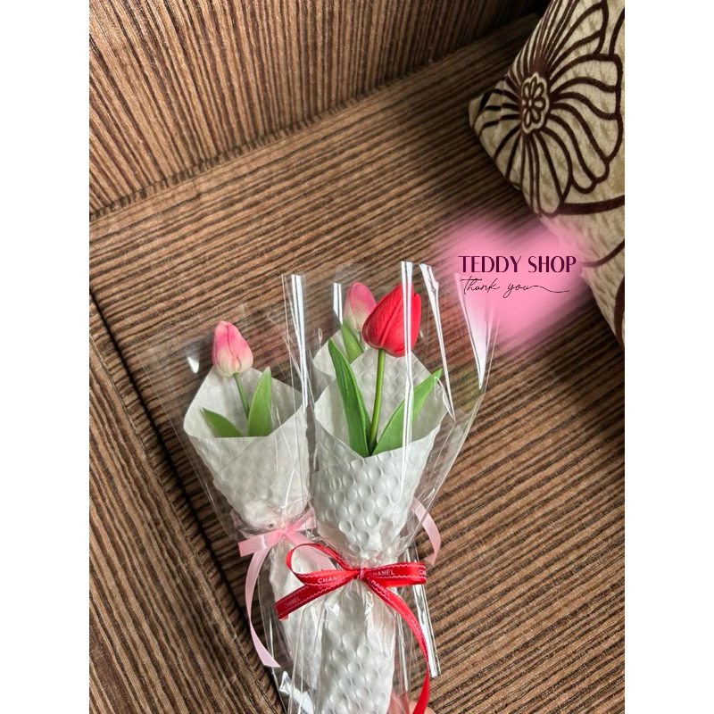 [ CÓ HOẢ TỐC ] HOA TULIP 1 BÔNG XINH XẮN