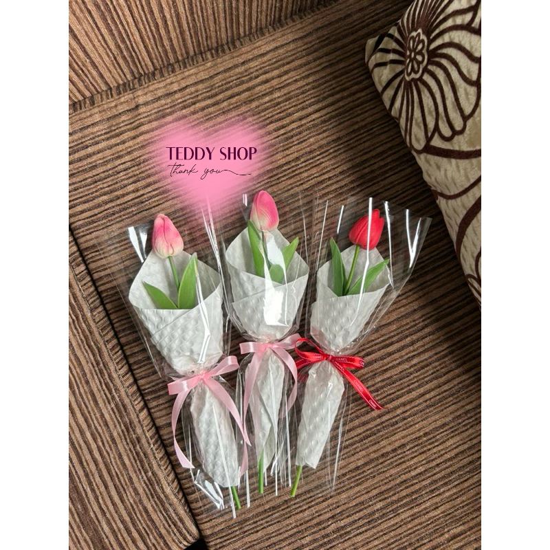 [ CÓ HOẢ TỐC ] HOA TULIP 1 BÔNG XINH XẮN