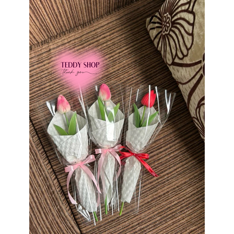 [ CÓ HOẢ TỐC ] HOA TULIP 1 BÔNG XINH XẮN