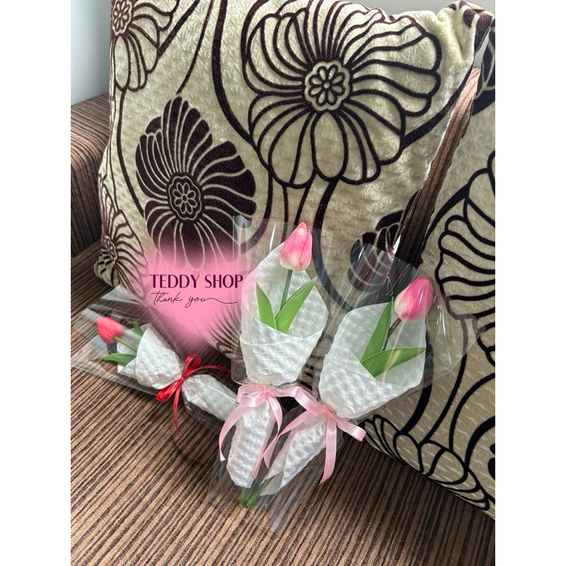[ CÓ HOẢ TỐC ] HOA TULIP 1 BÔNG XINH XẮN