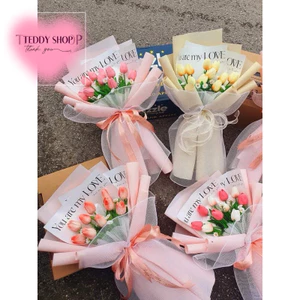 Bó Hoa TuLip Cực Xinh Xắn (15 Bông)