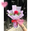 BÓ HOA HỒNG XỐP 1 BÔNG THÀNH PHẨM