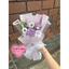 BÓ HOA LEN TÍM MIX NHIỀU HOA