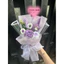 BÓ HOA LEN TÍM MIX NHIỀU HOA