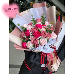 Bó Hoa Sáp Thành Phẩm 25 Bông