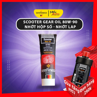 Nhớt hộp số - nhớt láp xe máy tay ga Senfineco Scooter Gear Oil 80W-90 8785 - 120ml - MVNAuto