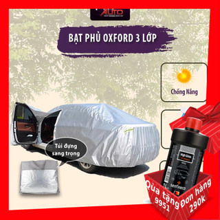 Bạt Phủ Toàn Xe Ô Tô – Bạt Cách Nhiệt Màng Nhôm Phủ Oxford – Mvn Auto