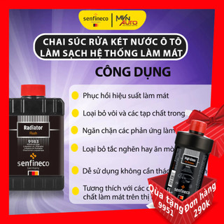 Chai súc rửa két nước làm sạch hệ thống làm mát Senfineco 9983 325ml radiator flush