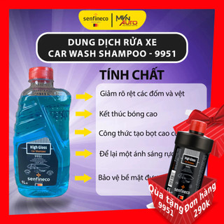 Xà Bông Bọt Tuyết Hương Táo Cao Cấp Tỉ Lệ 1:200 - Senfineco 9951 High Gloss Shampoo Apple Flavor 1:200 - Mvn Auto