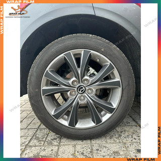 Decal dán mâm Mazda CX30 (bộ 5 bánh) - Decal cao cấp không phai màu không thấm nước