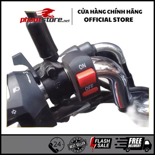 Công tắc on off độ xe điện, xe máy các loại, làm công tắc riêng cho đèn trợ sáng