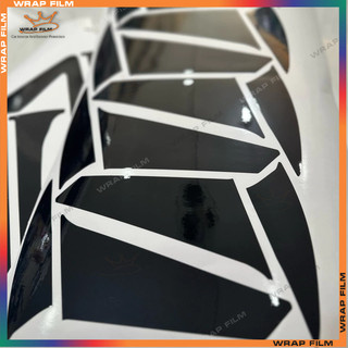 Decal dán mâm Mitsubishi Xforce ( giá bao gồm 5 bánh ) - Decal cao cấp không thấm nước không phai màu