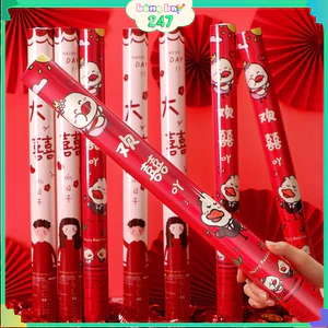 Phụt Giấy Kim Tuyến Chữ Hỷ - Phụt Giấy Confenty Tổ Chức Cưới Hỏi Tiệc Tùng, Lễ Hội, Sinh Nhật.