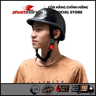 Mũ bảo hiểm nửa đầu cưỡi ngựa nam nữ 1/2 vỏ sò
